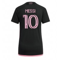 Inter Miami Lionel Messi #10 Auswärtstrikot Frauen 2024-25 Kurzarm